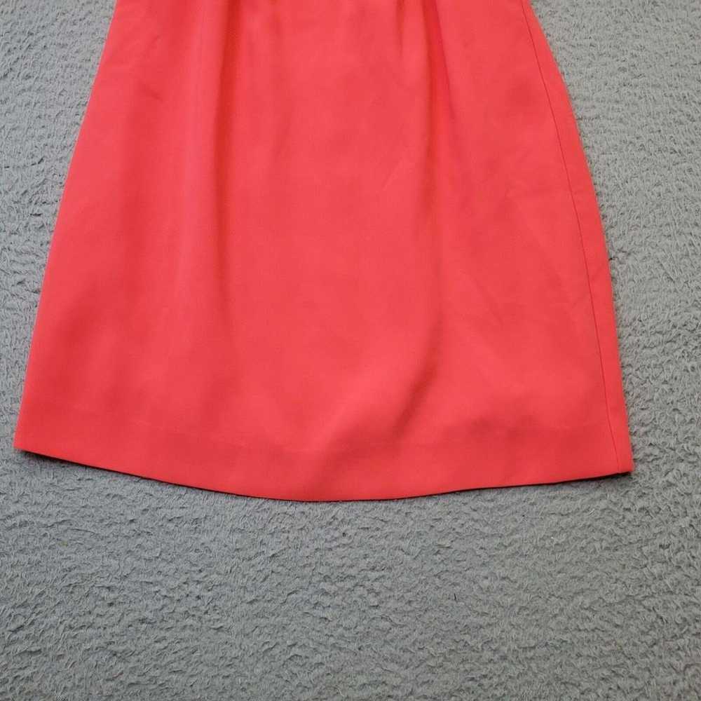 J.CREW Sheath Dress Women's 2 Pink Solid Lined Sl… - image 3