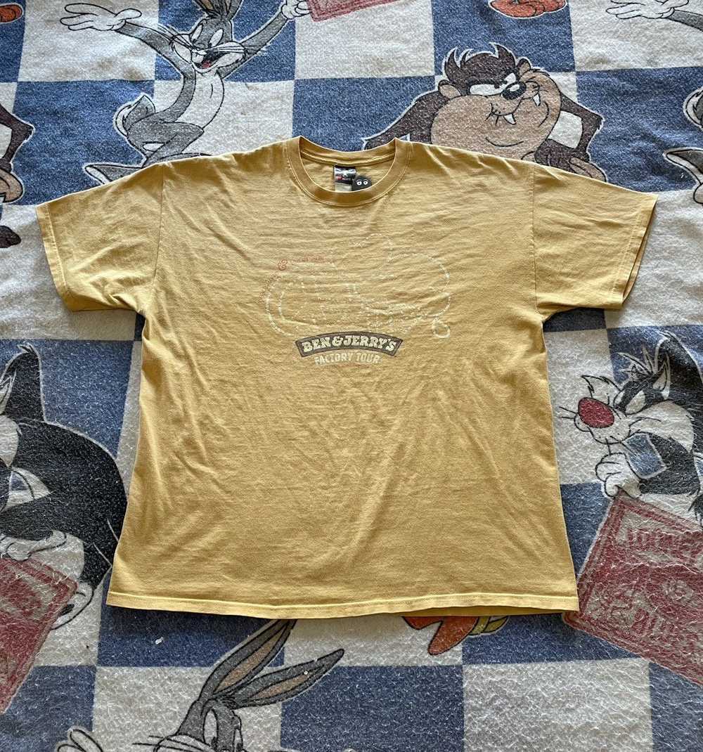 Vintage Vintage Ben and Jerry’s factory tour tee - image 1