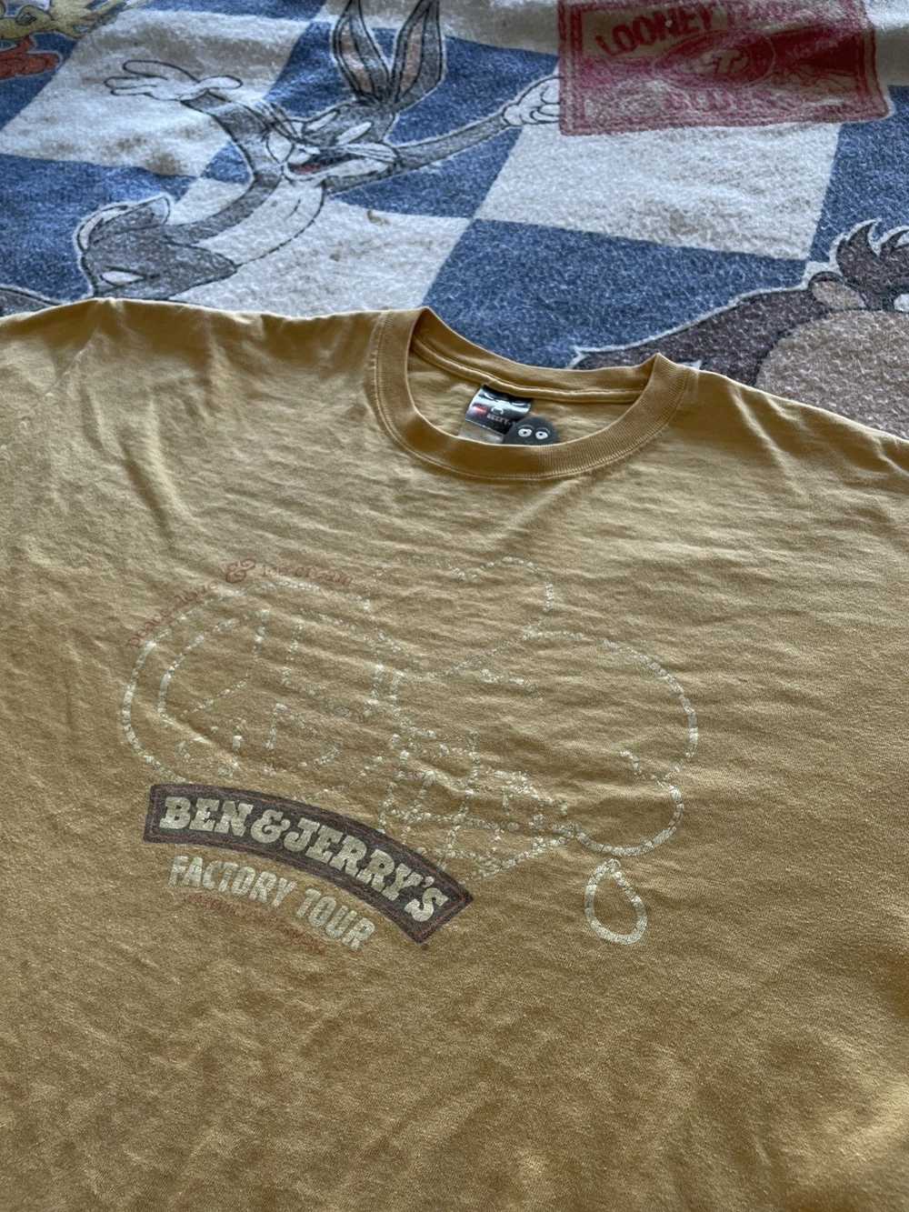 Vintage Vintage Ben and Jerry’s factory tour tee - image 2