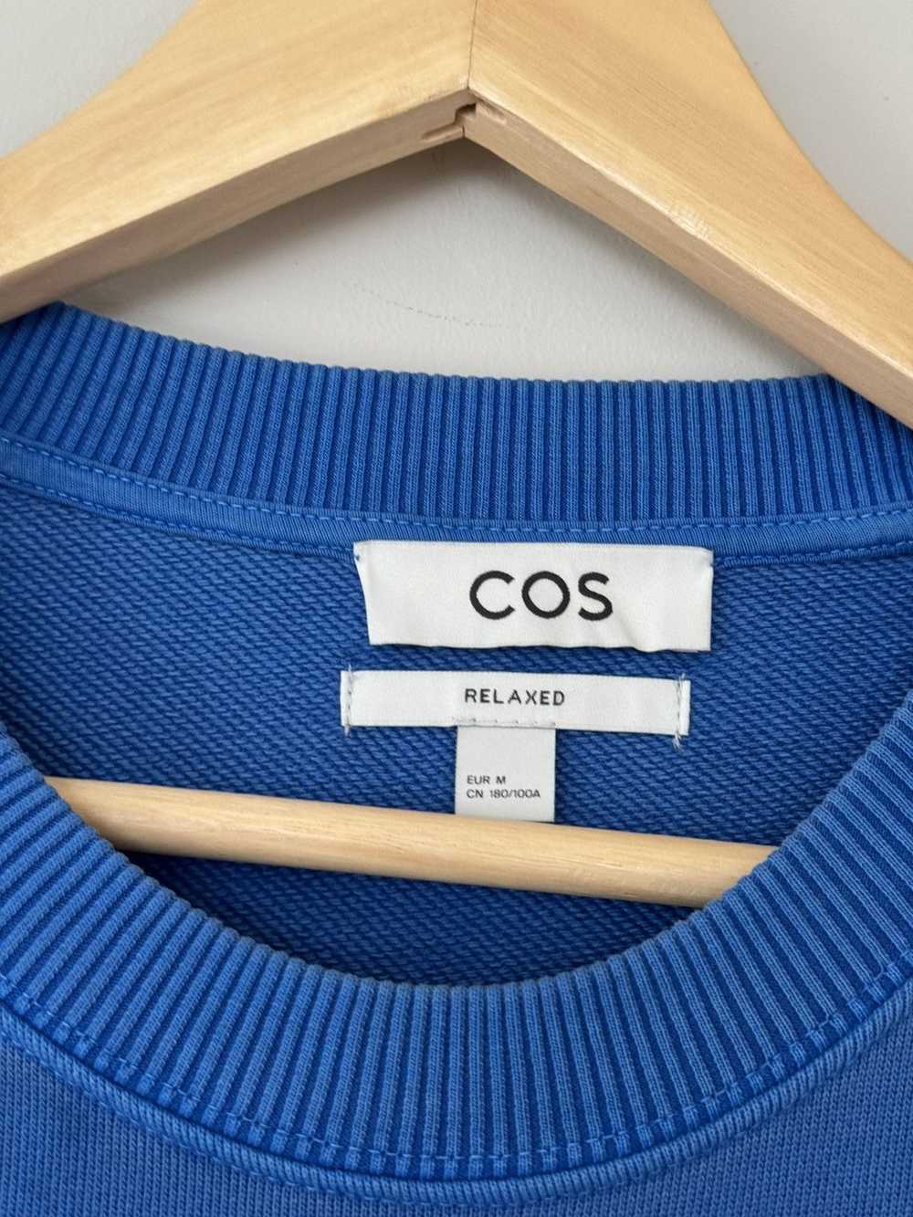 Cos Cos blue crewneck sweatshirt - image 2