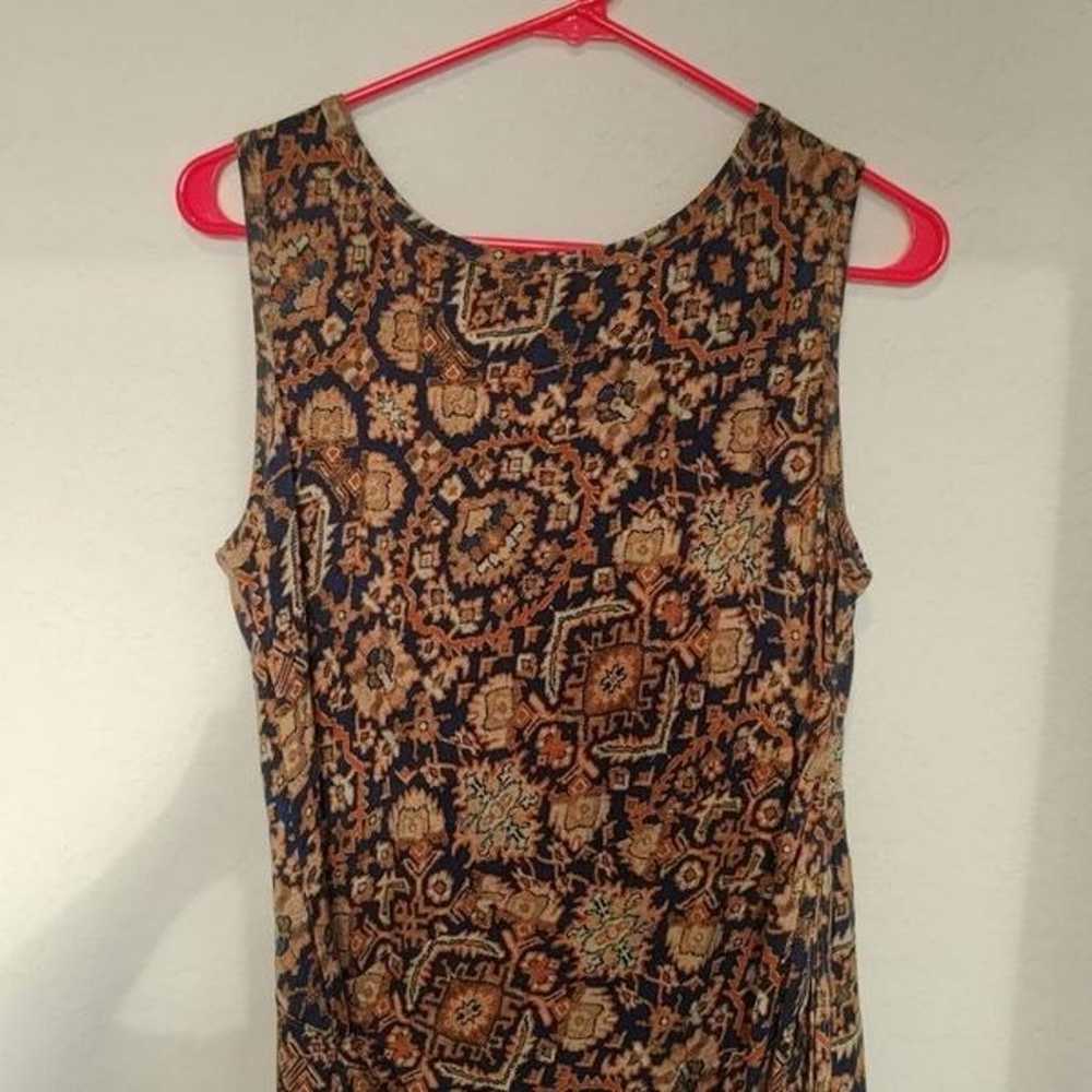 Peruvian Connection Dress Womens Size M Fitted Ma… - image 2