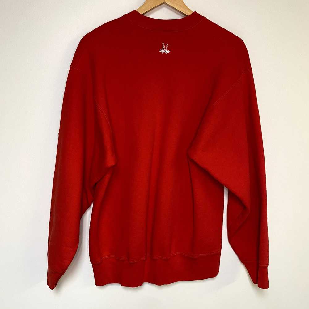 Vintage Vintage Nebraska Sweatshirt Y2K College F… - image 2