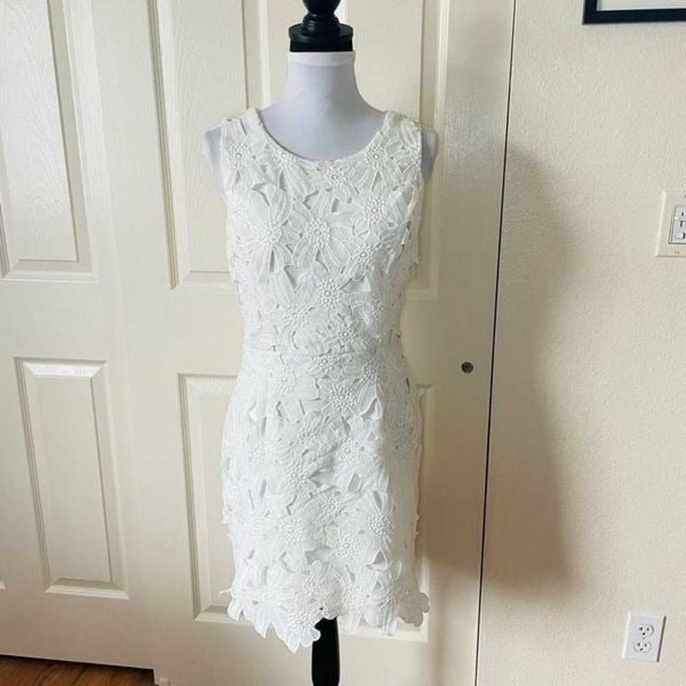 ASTR The Label White Lace Dress size Large - image 3