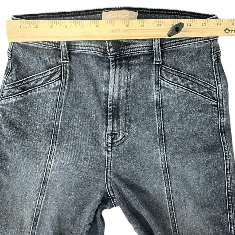 7 For All Mankind 7 For All Mankind Gray Charcoal… - image 3