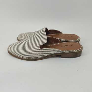 Other Indigo rd. Hayze Mules Striped Textile Casua