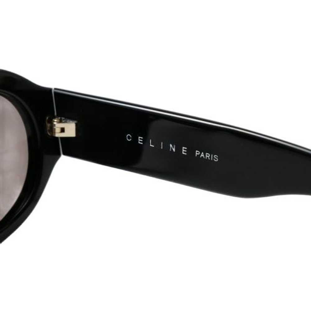 Celine Celine Black Gold Logo Sunglasses CLF-487 - image 3