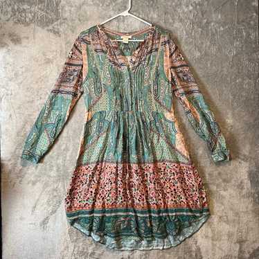 Sundance Paisley Patchwork Leticia Dress Size Smal