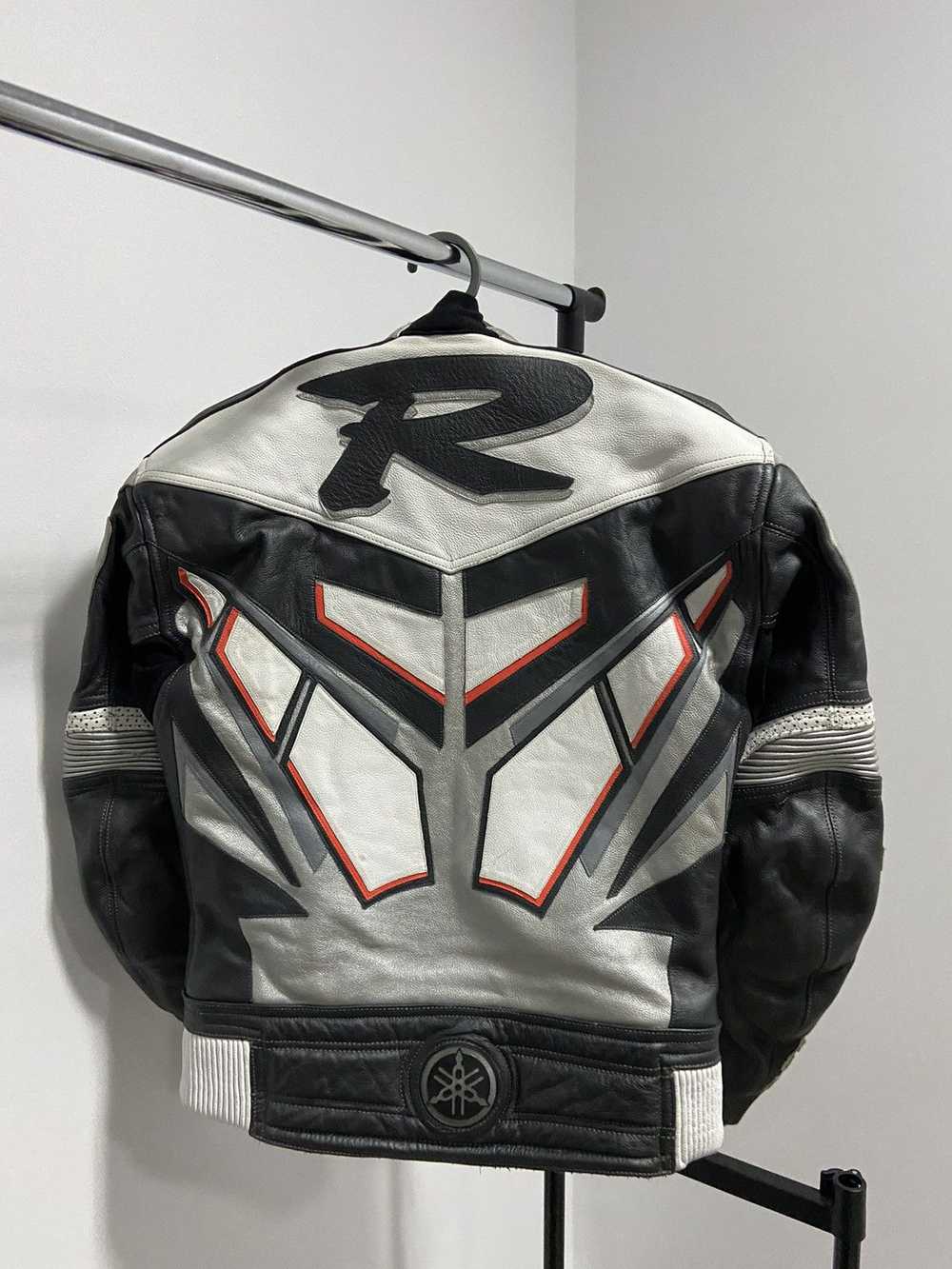 Racing × Vintage × Yamaha Yamaha R leather jacket… - image 2