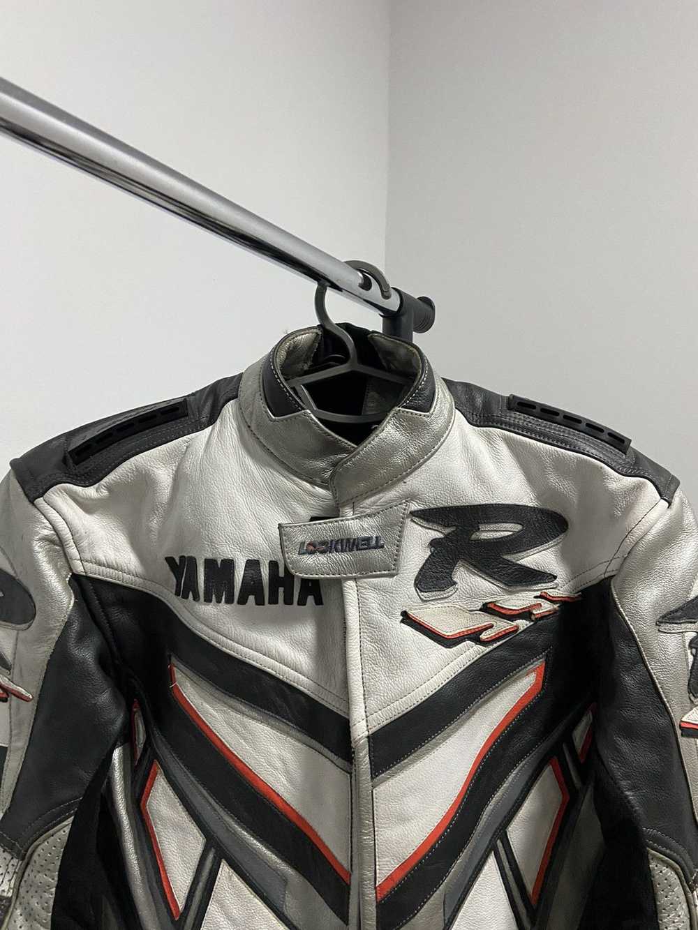 Racing × Vintage × Yamaha Yamaha R leather jacket… - image 3