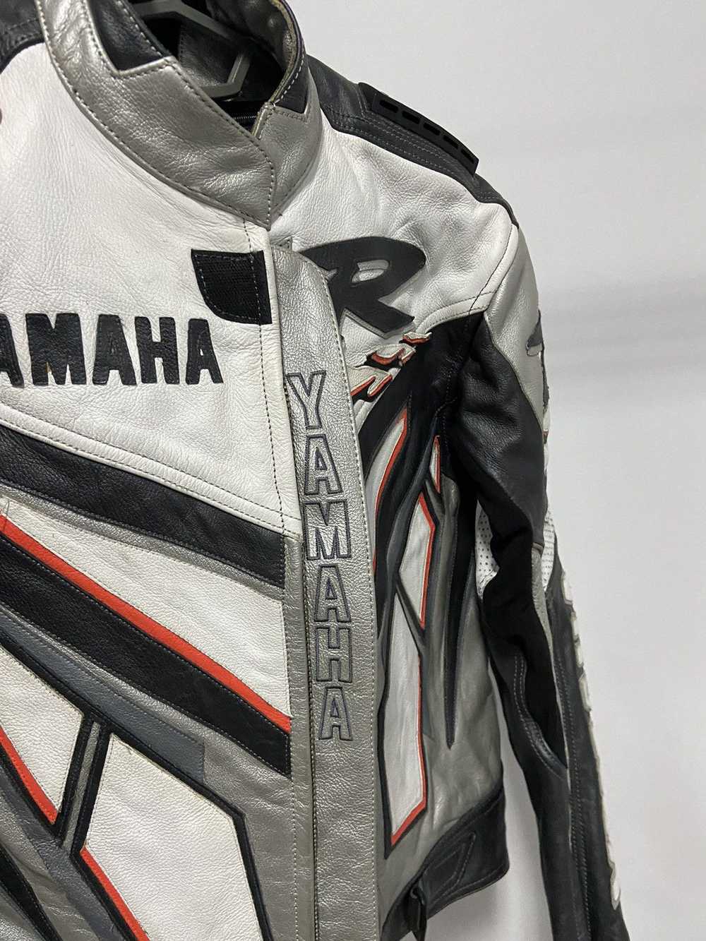 Racing × Vintage × Yamaha Yamaha R leather jacket… - image 6