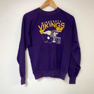 Vintage Vintage Vikings Sweatshirt 90s Minnesota … - image 1