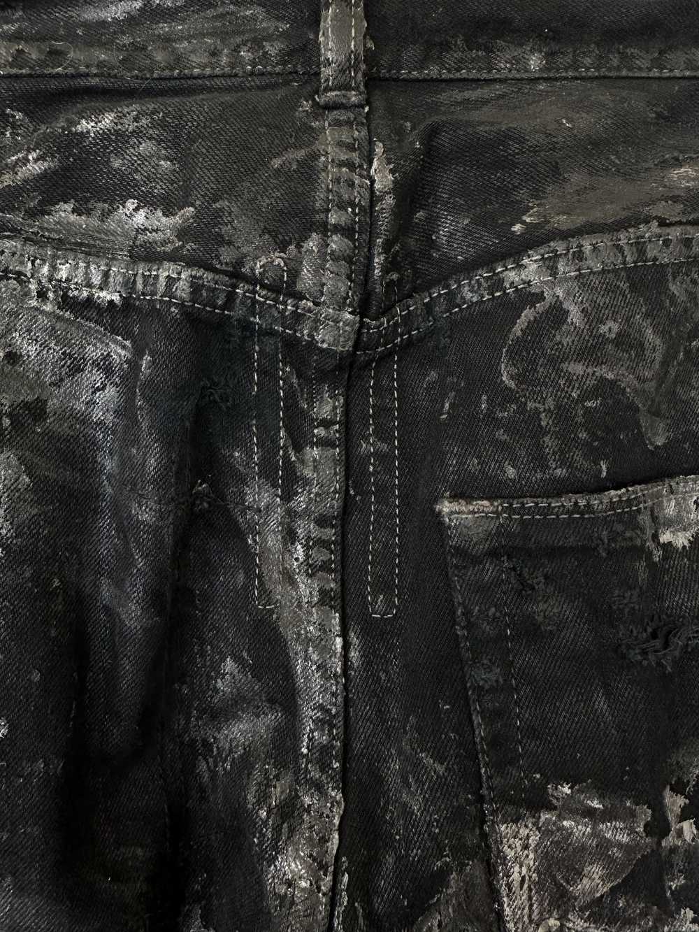 Rick Owens Rick Owens Waxed Detroit Cut Denim - image 10