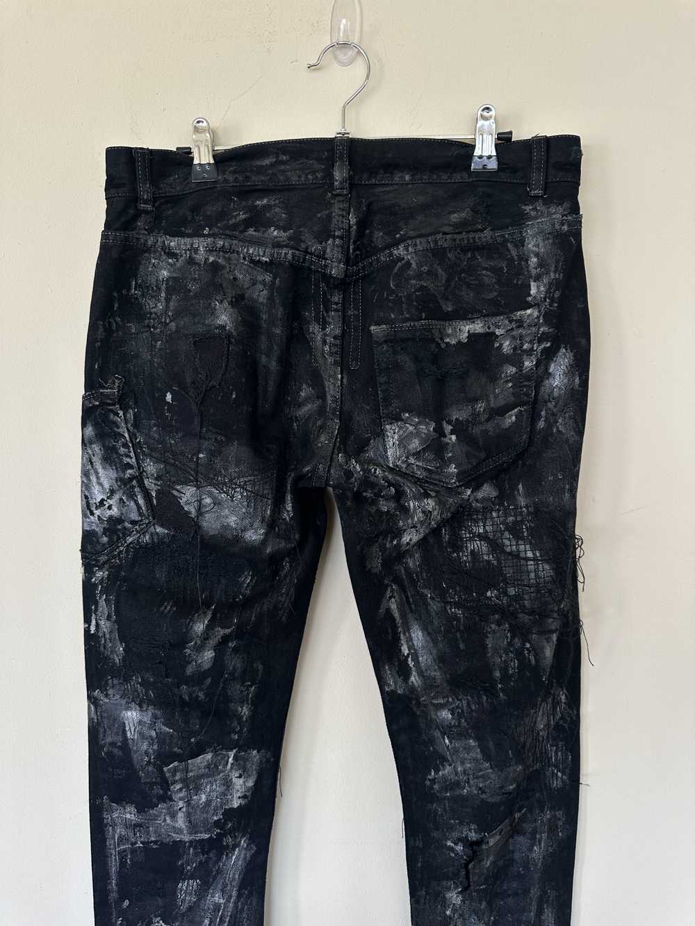 Rick Owens Rick Owens Waxed Detroit Cut Denim - image 8