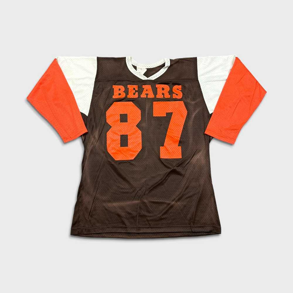 NFL × Ncaa × Vintage 80s Bears Football Jersey La… - image 1