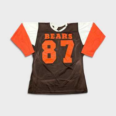 NFL × Ncaa × Vintage 80s Bears Football Jersey La… - image 1