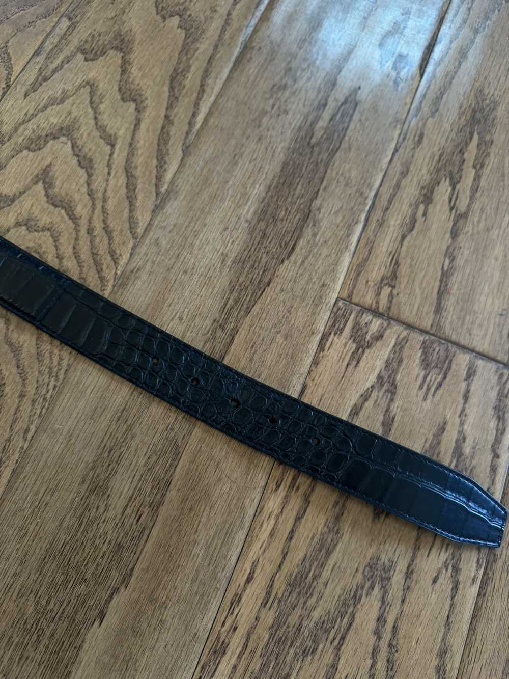 Balenciaga CROCODILE BALENCIAGA BELT SZ 100 - image 4