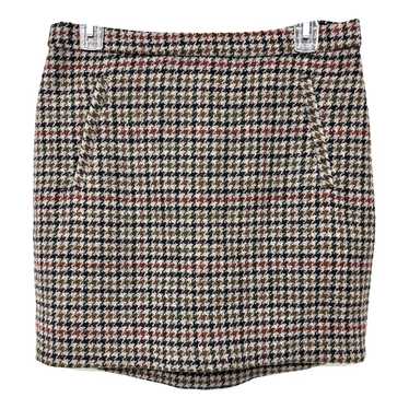 J.Crew Wool mini skirt