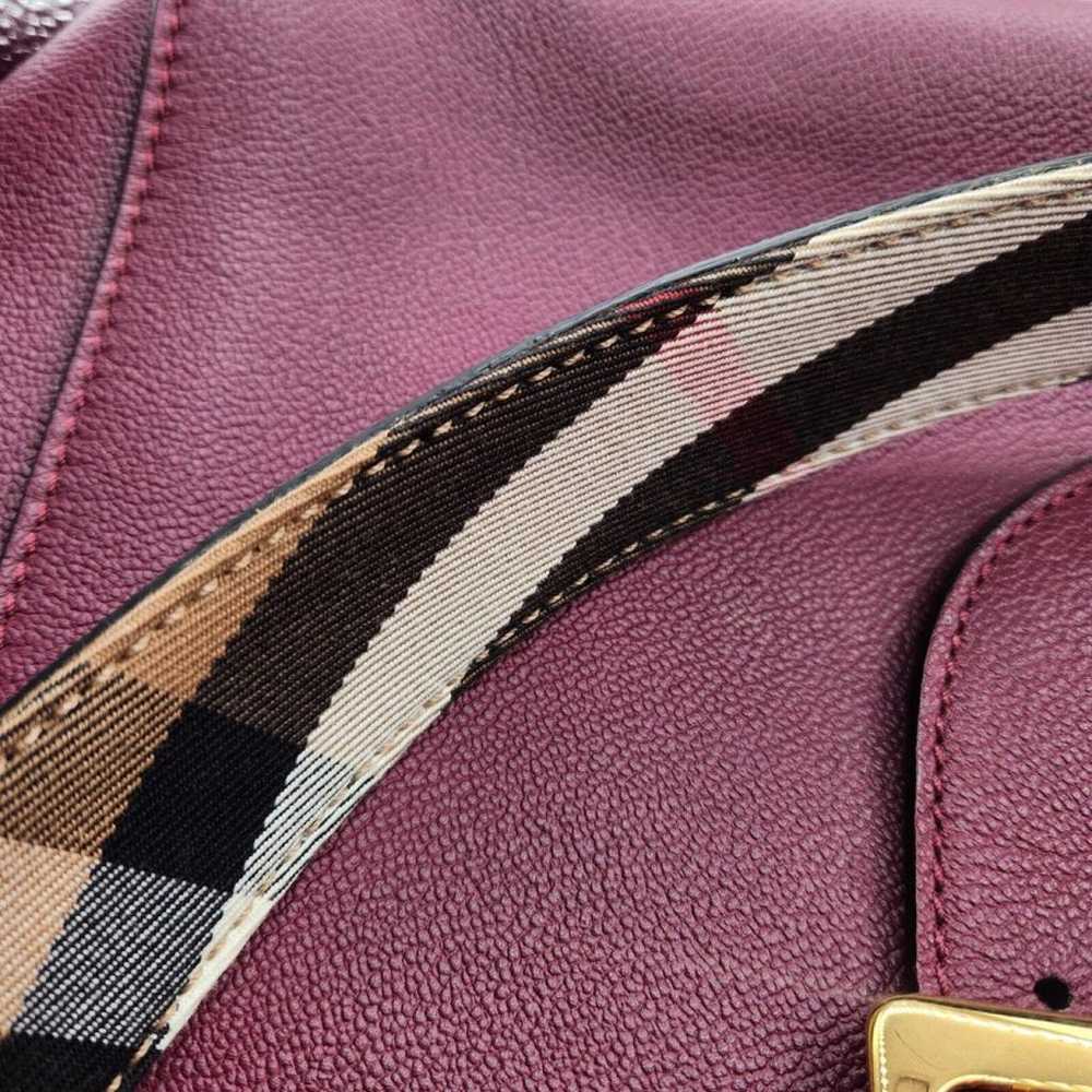 Burberry Leather handbag - image 8