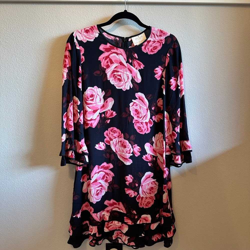 Kate Spade Rambling Roses Rosa Dress Size Medium - image 1