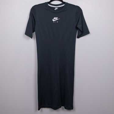 Nike Air dark grey ribbed sheath dress-M - image 1