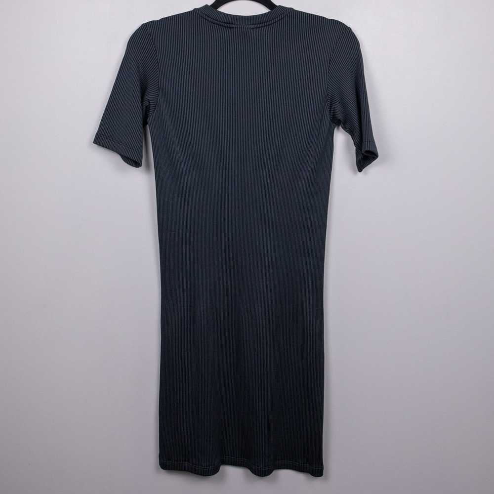 Nike Air dark grey ribbed sheath dress-M - image 4