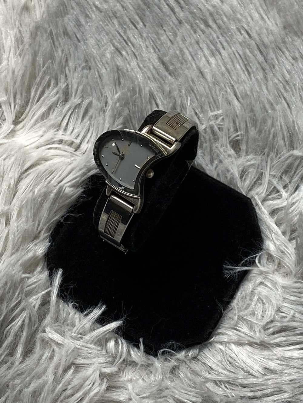 Japanese Brand × Vintage Elegant Curved Dial Rare… - image 5