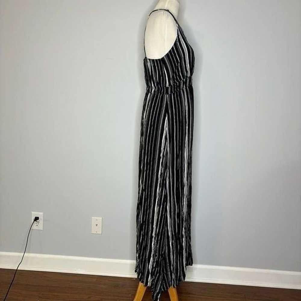 Maurices- Black & White Striped Maxi Dress - image 4