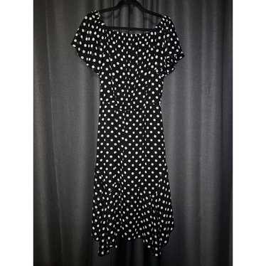 Black House White Market Polka Dot Dress Size 6