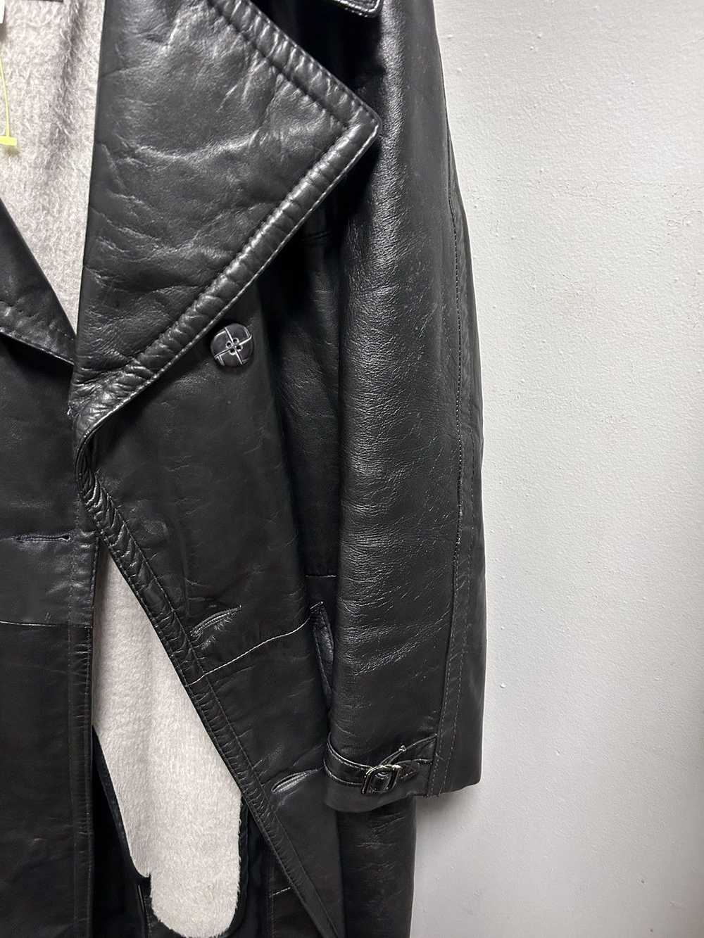 Avant Garde × Leather Jacket × Vintage Vintage Ch… - image 7