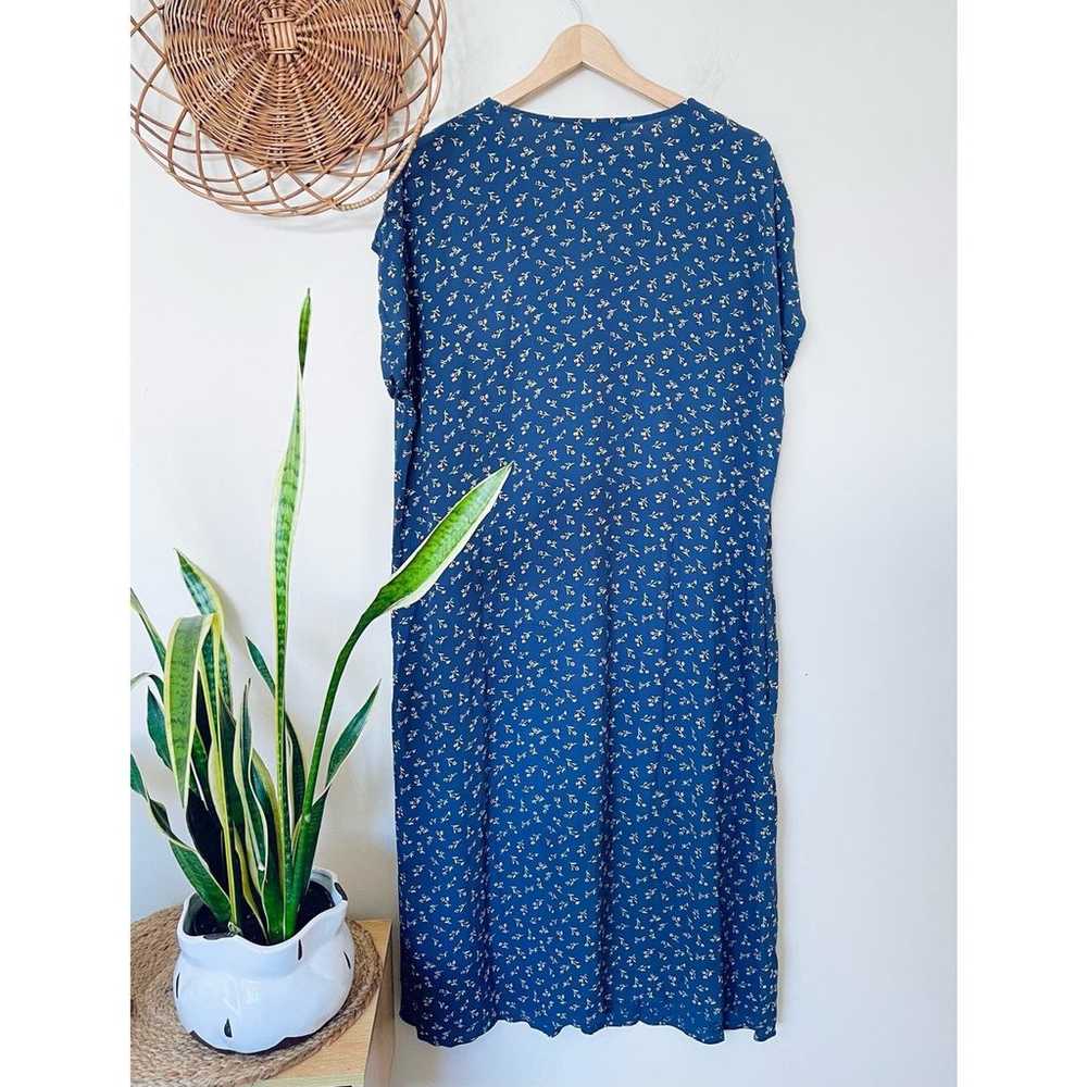 Madewell Easy Midi Dress in Spring Fling - image 4