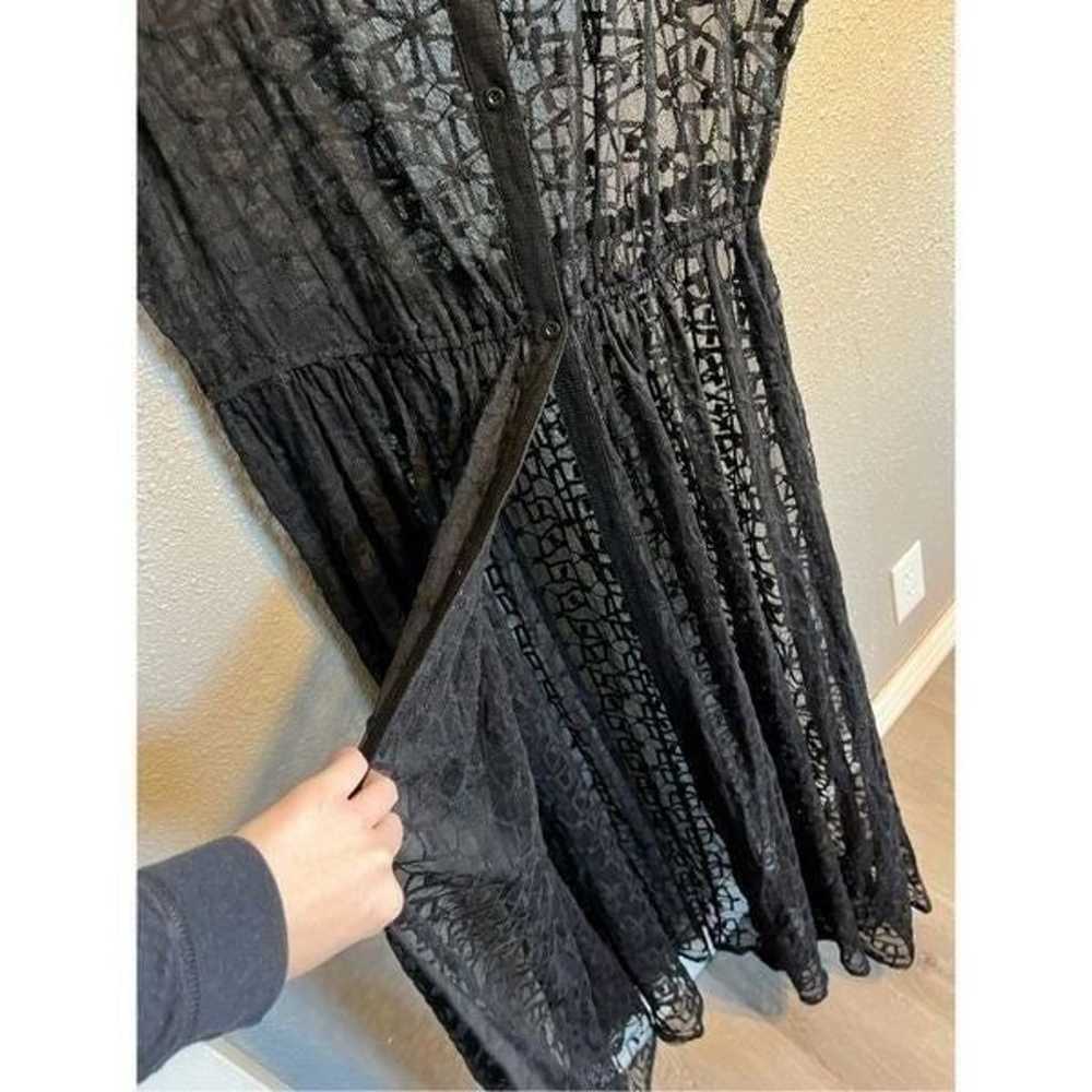 Torrid Black Lace Cardigan Dress Size 2XL - image 4