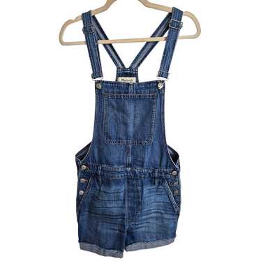 Madewell Overalls Denim Overalls Women M Blue Shor