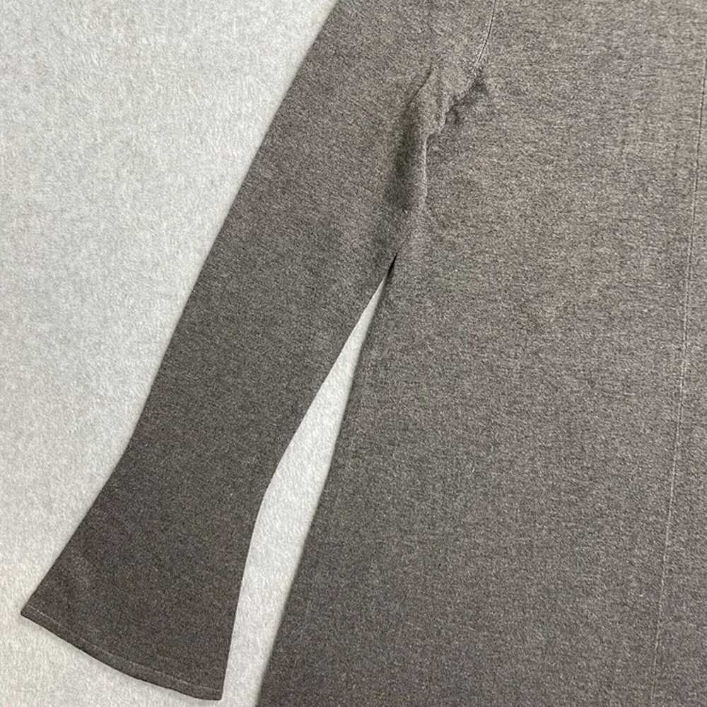 Long Tall Sally Sweater Dress Womens 8 Gray Bell … - image 3