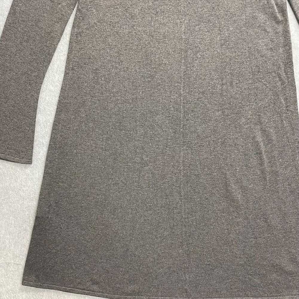 Long Tall Sally Sweater Dress Womens 8 Gray Bell … - image 4