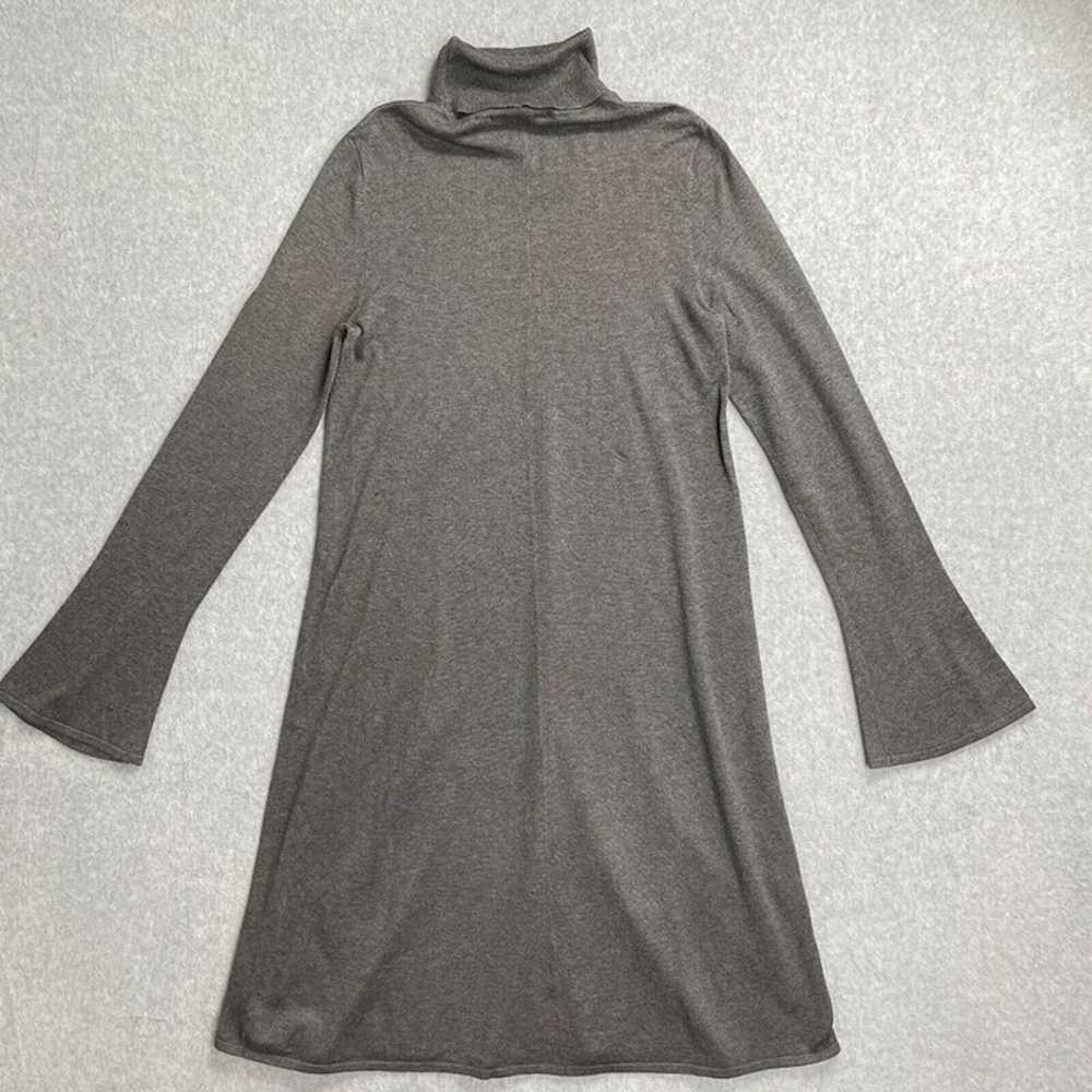 Long Tall Sally Sweater Dress Womens 8 Gray Bell … - image 8