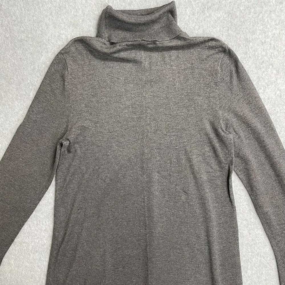 Long Tall Sally Sweater Dress Womens 8 Gray Bell … - image 9