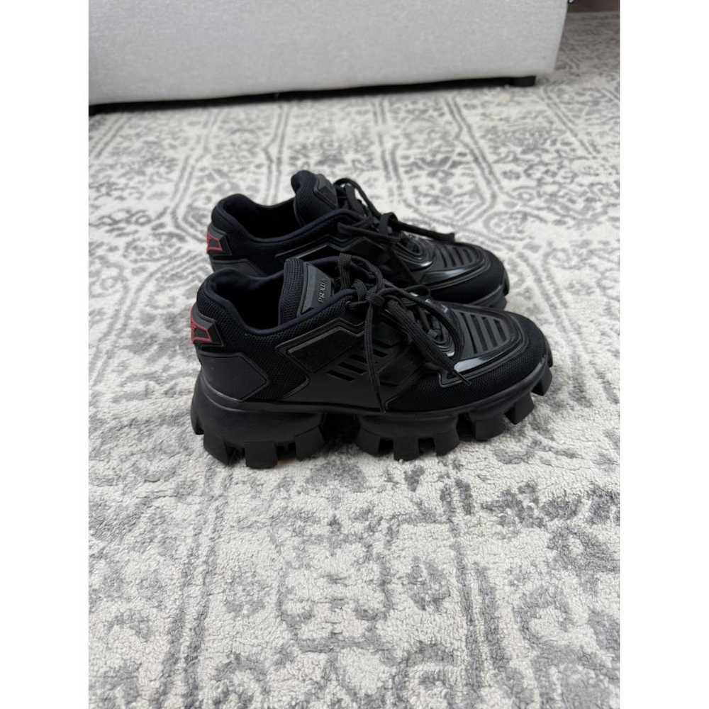 Prada Cloudbust Thunder leather trainers - image 2