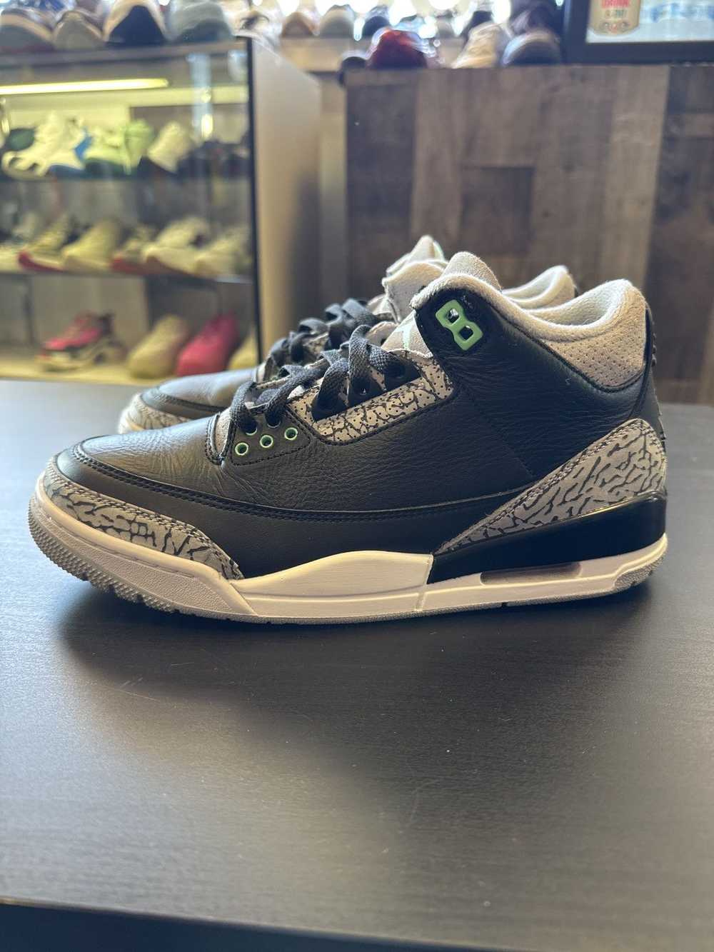 Jordan Brand Jordan 3( Green Glows ) Size 8.5 OG … - image 6