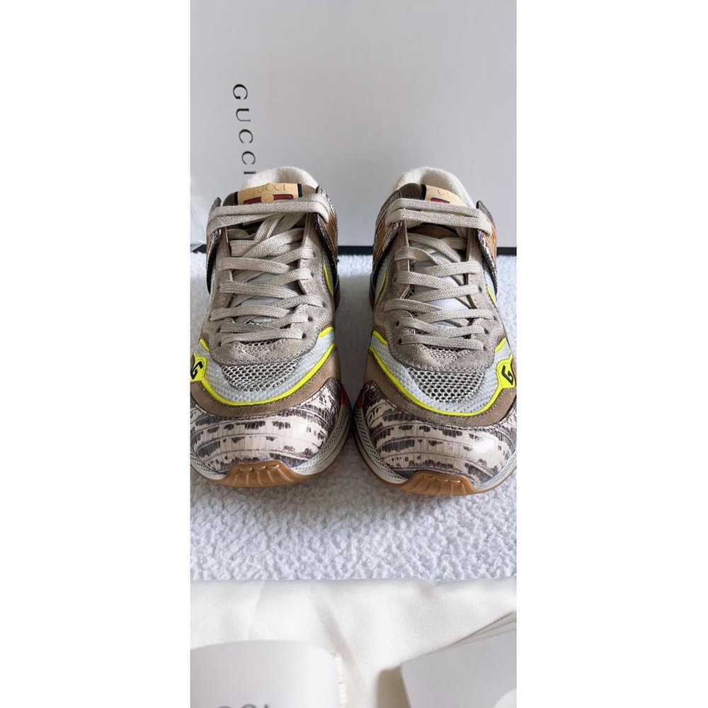 Gucci Ultrapace cloth low trainers - image 10