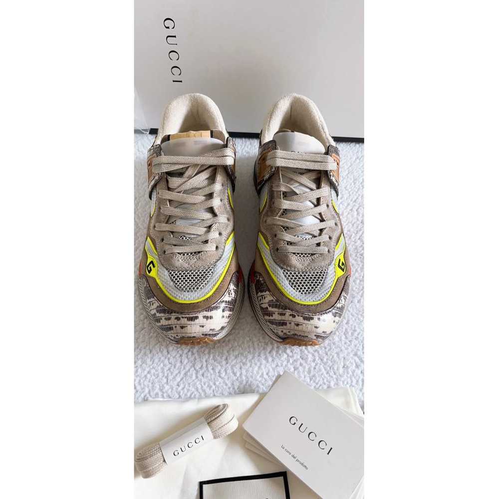 Gucci Ultrapace cloth low trainers - image 2