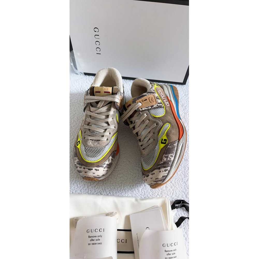 Gucci Ultrapace cloth low trainers - image 9