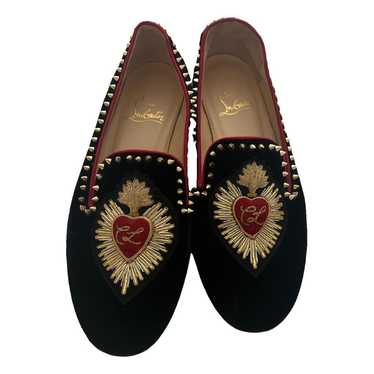 Christian Louboutin Velvet flats