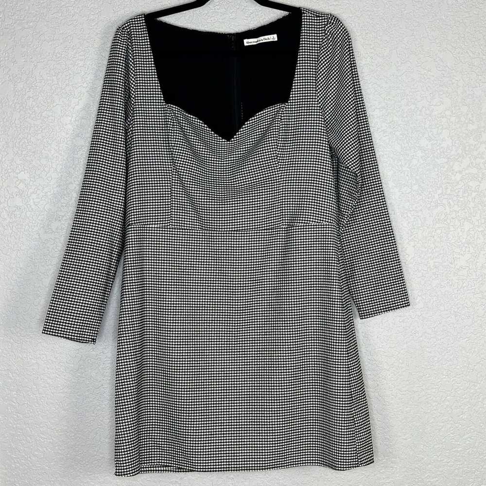 Abercrombie & Fitch Size L Sheath Dress Long Slee… - image 3