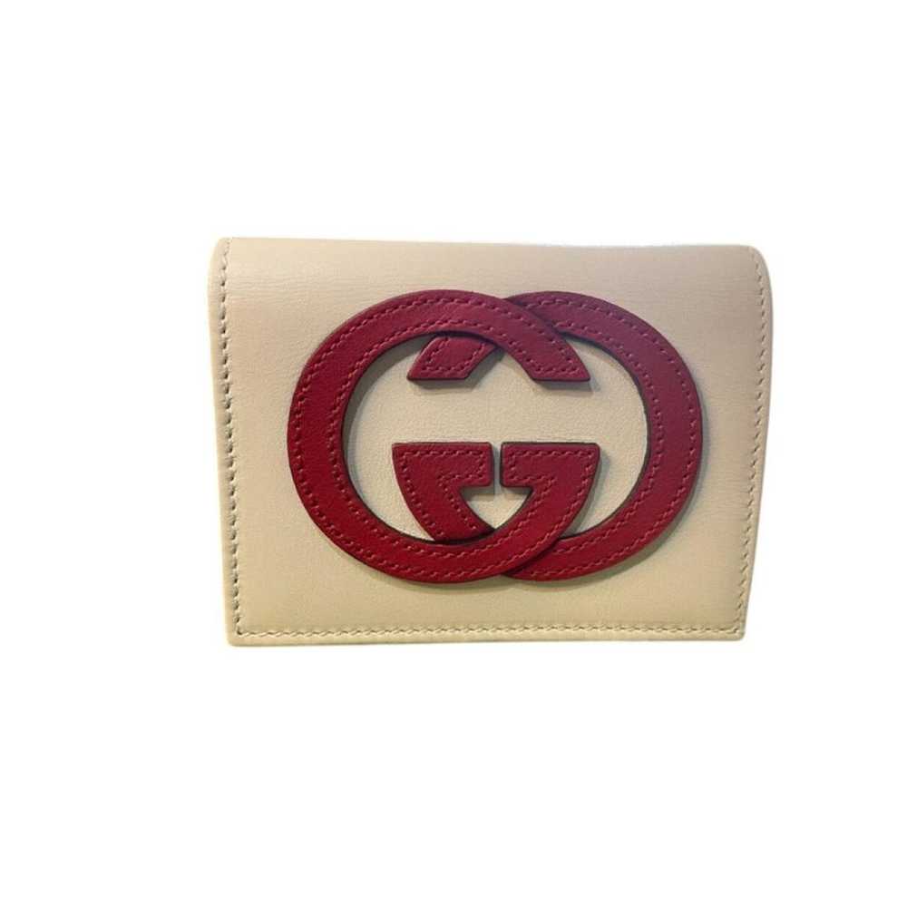 Gucci Interlocking leather wallet - image 2