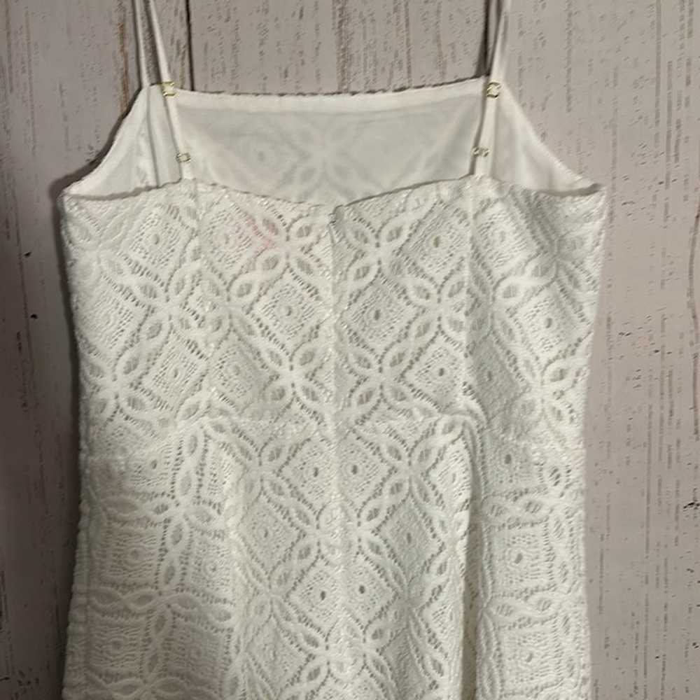 Lilly Pulitzer Jennilee Resort White Trellis Knit… - image 5