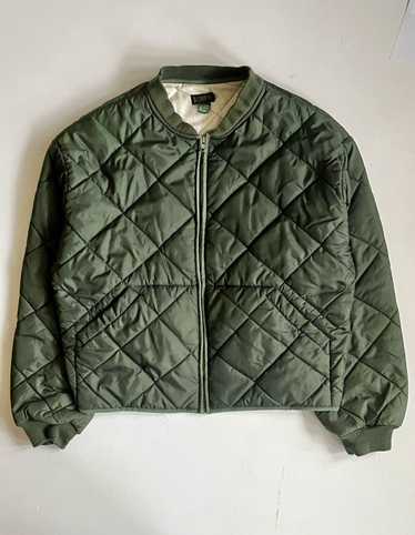 J.Crew × Vintage 90s Vintage Cropped Quilted Therm