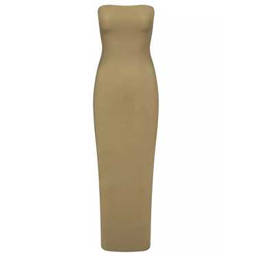 Skims Fits Everybody Tube Dress in Khaki - image 1