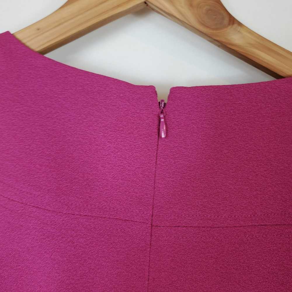 Kasper Violet Fushia Short Cap Sleeveless Sheath … - image 4