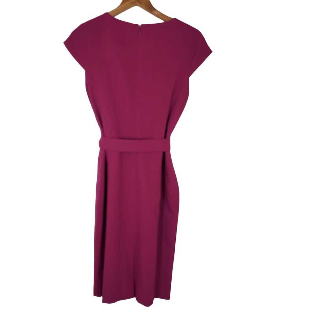 Kasper Violet Fushia Short Cap Sleeveless Sheath … - image 5