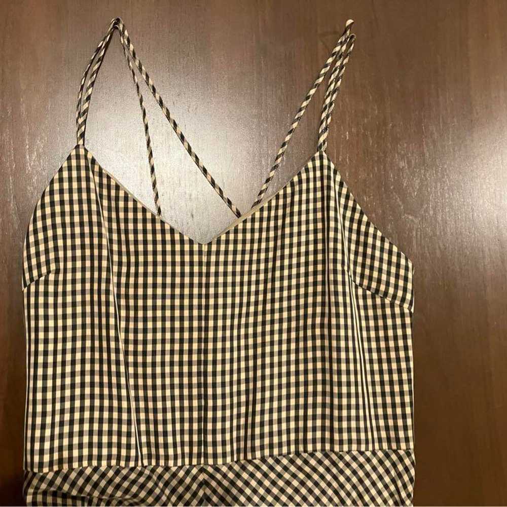 Checkered Camisole Dress - Mira Owen - image 2